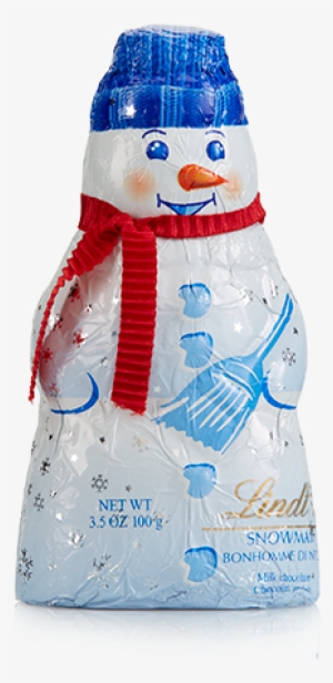 Image For Milk Chocolate Snowman Hollow Figure From - Lindt Chocolate Snowman #346769