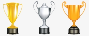 Black And White Trophy Clipart Mom Free - Gold Bronze Silver Png #346848