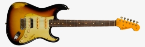 Limited Wildwood "10s" 1959 Stratocaster® Relic® - Fender Am Vintage 59 Strat 3tsb #347205