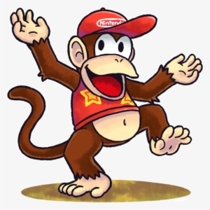 Mario Luigi Style Diddy Kong Master Rainbow On Deviantart - Mario & Luigi: Superstar Saga #347582