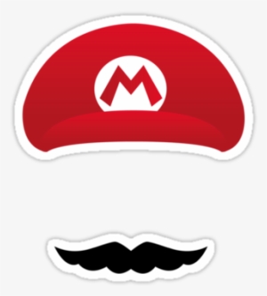 Mario Hat Logo Mario Hat Png Mario Hat And - Super Mario Grandson Festive Fun Christmas Card #347585