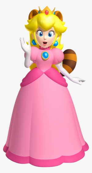 Raccoon Princess Peach - Princess Peach Png #347606