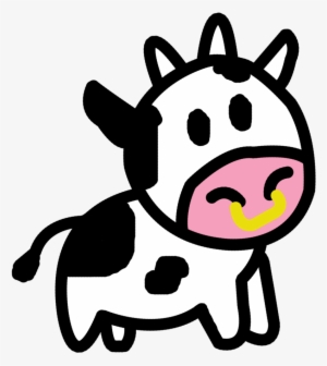 More Like Cartoon Cow Png Psd By Denai1 - Drawings Of Cute Cows #347863