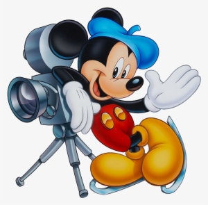Camera Clipart Mickey - Mickey Mouse Movie Director #348028