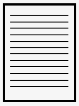 How To Set Use Paper With Lines Clipart #349633