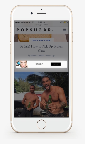 The Mobile Filmstrip Has Four Different "slides" Allowing - Jason Momoa #349844