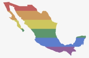 Lgbt Mexico - Mexico Mapa Png #349847