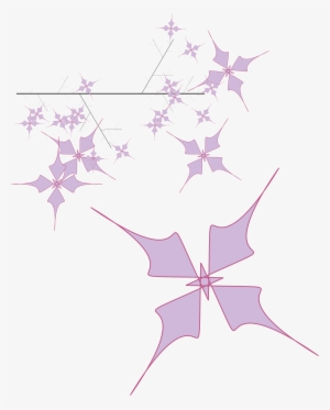 This Free Icons Png Design Of Tree With Purple Flowers #349891