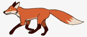Transparent Cat Gif For Kids - Cartoon Fox Running Gif #3400153