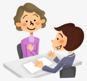 Smiling Senior Woman Having Consultation - Businessperson #3400627