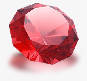 July - Ruby - Red Diamond Clipart #3400628
