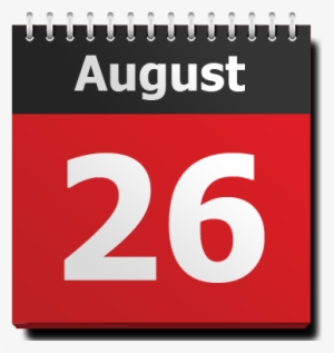 Aug-26 - August 21 Calendar Png #3401092