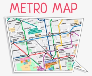 Metro Map Barcelona - Caos Perfetto - Marco Allegri #3401564