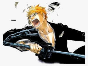 Download Kurosaki Ichigo Clipart Ichigo Kurosaki Rukia - Kurosaki Ichigo #3401571