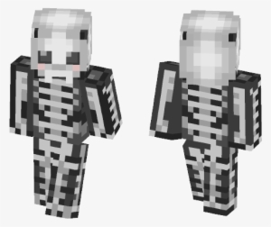 Cute Halloween Skeleton - Minecraft #3401969