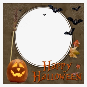 Hd Png Frame - Halloween Photo Frame Transparent #3402022