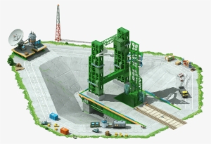 Spaceship Launchpad - Scale Model #3402430