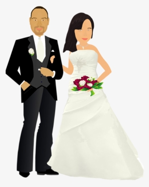 Cartoon Wedding Dress Png - Wedding #3402641