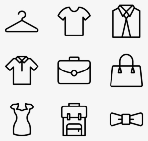 Clothes And Fashion Accessories - Coffee Shop Vector Png #3402806