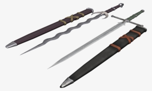 Just A Couple Of Swords I Designed Based Off The Popular - Dagger #3403628