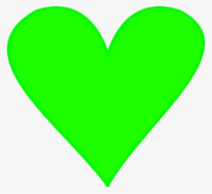 Green Heart - Green Heart Transparent Background #3403967