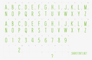 Font Papaya Sunrise Preview - Number #3404143