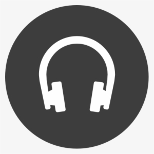 Headphones, Png - Airplay Icon #3404169