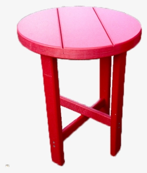 Round Accent Table For Patio Outdoor Poly Patio Furniture - Outdoor Table #3404390