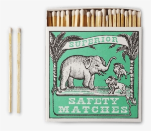 Boîte D'allumettes Elephant & Lion #3404954