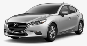 Sonic Silver Metallic - 2018 Mazda 3 Hatchback Png #3405570
