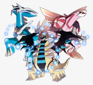 1 Shiny Legendary Pokemon - Shiny Dialga Palkia And Giratina #3405815