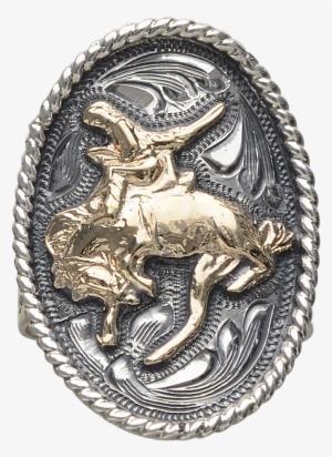 14k Gold Fill Bronc Matilda Sterling Silver Ring - Sterling Silver #3405958
