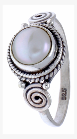 Silver Rings Pearl Ropes Spirals Circles Round White #3406021 Silver Rings Pearl Ropes Spirals Circles Round White #3406021