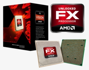 Amd Processor Png File - Amd 8-core Fx 9590 4.7 Ghz Processor #3406305
