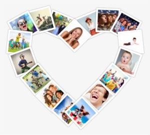 Heart Photo Collage Png #3406833