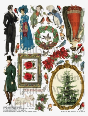 This Sheet Contains 6 Regency Period Images Of Women, - Surdut #3407169 This Sheet Contains 6 Regency Period Images Of Women, - Surdut #3407169