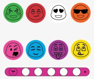 Wrap N Snaps Pink Emoji Faces Bracelet System - Bracelet #3407501