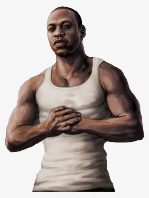 Gta V Cj Greetings From San Andreas By Speetix-d5k67j0 - Carl Johnson Gta Png #3407685