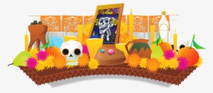 Image 249 Kb - Altar De Muertos Png #3407733