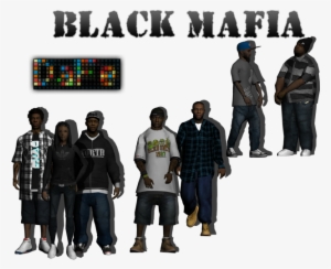 New Character Black Mafia For Gta San Andreas - Gta Sa Black Mafia Skins #3407932