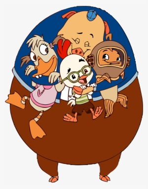 Chicken Little Friends Clipart Png - Chicken Little #3407945
