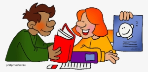 Friends Clipart Teacher - Phillip Martin Clip Art Reading #3408399