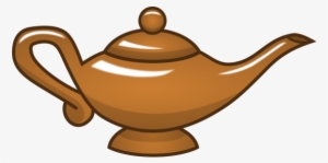 Bronze Magic Lamp - Teapot #3408406