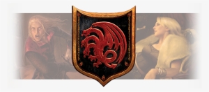 Targaryen Art Shield - Game Of Thrones Lcg: 2nd Edition - Stormborn Play Mat #3408729