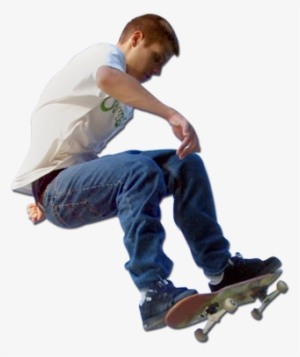 Go To Image - Skateboarder Png #3409199