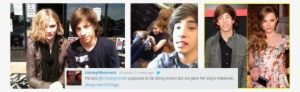 Here Is A Tweet From Chloe To Jimmy Promoting His Music - Jimmy Bennett And Chloe Moretz #3409409
