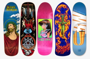 A Collection Of Recent Reissues - Brigade Guerrero Purple Bones Brigade Deck #3409451