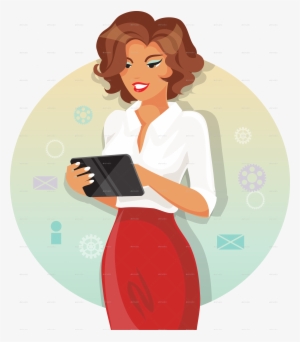 Businesswoman Clipart Png Download - Girl #3409589