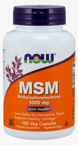 Msm 1000 Mg Veg Capsules - Now D-mannose - 500mg #3410052