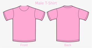 Pink T Shirt Vector #3410288